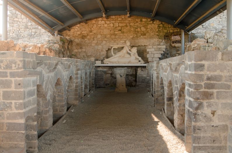 Ancient Etruscan city of vulci