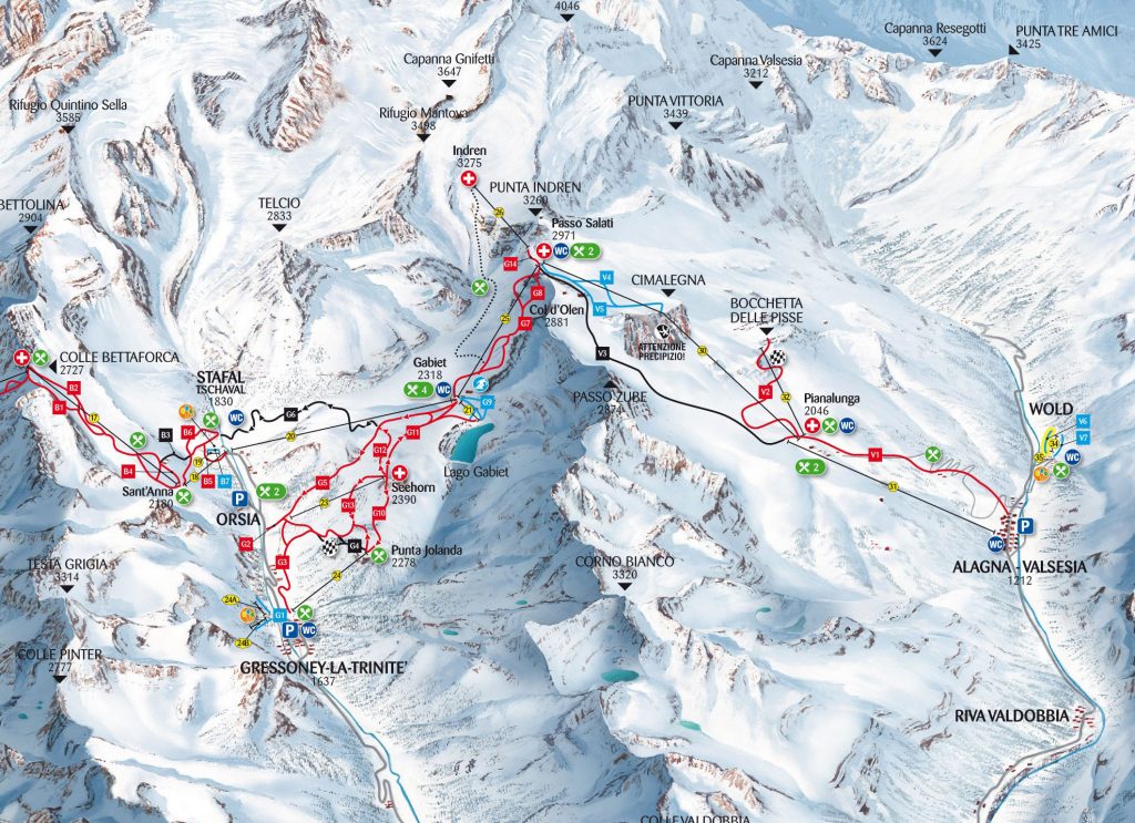 Alagna-Valsesia-Ski-Map